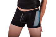 Medium Gregg Homme Reckless Zipper Tank Top and Boxer Black & Blue 140702 GT2 - SexyMenUnderwear.com