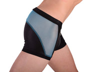 Medium Gregg Homme Reckless Zipper Tank Top and Boxer Black & Blue 140702 GT2 - SexyMenUnderwear.com