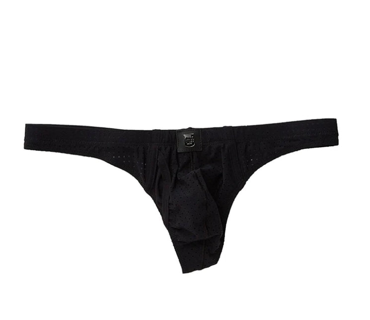 MEDIUM Gregg Homme Thong Drive Italian Mesh 142604 101 - SexyMenUnderwear.com