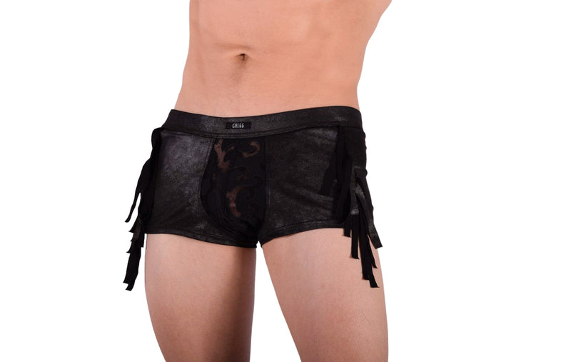 Medium Gregg Homme Wild West Boxer Grey 142605-MX5 12 - SexyMenUnderwear.com