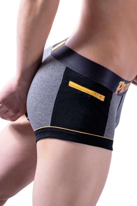 MEDIUM Hipster Boxer Zipped pocket Private Structure 1-7 - SexyMenUnderwear.com