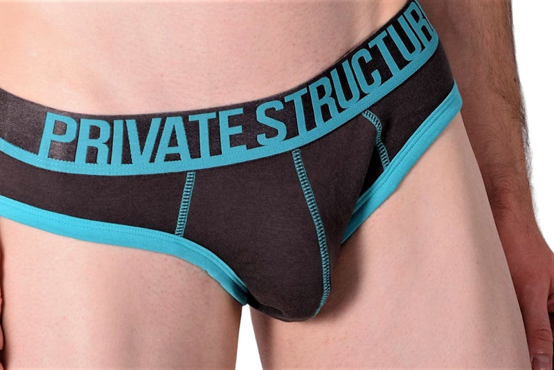 MEDIUM Luminous Private Structure Mini Brief 3-17 - SexyMenUnderwear.com