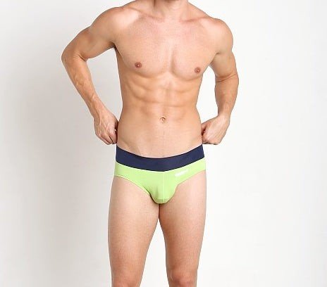 Medium Nexus Green Mini Brief Private Structure 2-19 - SexyMenUnderwear.com