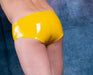 MEDIUM Polymorphe Mens Latex Yellow Brief un-015ASTR 15a 9 - SexyMenUnderwear.com