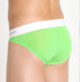 Medium Private Structure Color Peel Banded Bikini Brief Green 5-49 - SexyMenUnderwear.com