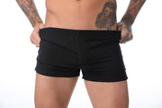 MEDIUM Private Structure Utopia Boxer Short Black 5-42 - SexyMenUnderwear.com