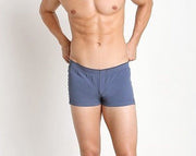 Medium Private Structure Utopia Boxer Short Gray 5-41 - SexyMenUnderwear.com