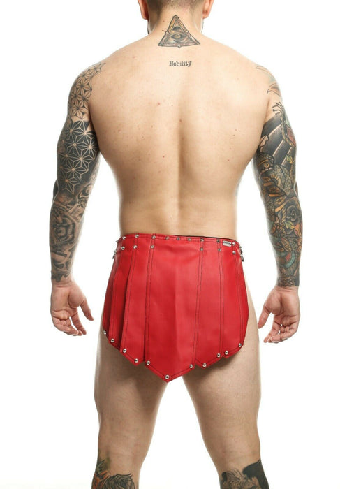 MOB DNGEON Skirt Eroticwear Mens Kilt Roman Skirts Fetish Red DMBL10 8