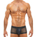 Modus Vivendi ARMOR Boxer Luxury Semi-Transparent Boxer Black 01021 54 - SexyMenUnderwear.com