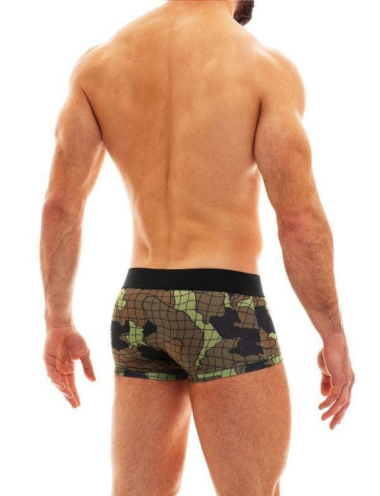 Modus Vivendi Boxer Camouflage Trapped Lurex Camo Khaki 11021 - SexyMenUnderwear.com