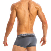 Modus Vivendi Boxer en Cotton Mesh Wolf Grey 18821 83 - SexyMenUnderwear.com