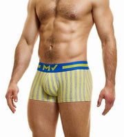 Modus Vivendi Boxer Exclusive Ecofriendly Cotton Yellow Striped Boxer 24223 40 - SexyMenUnderwear.com
