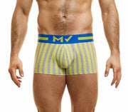Modus Vivendi Boxer Exclusive Ecofriendly Cotton Yellow Striped Boxer 24223 40 - SexyMenUnderwear.com