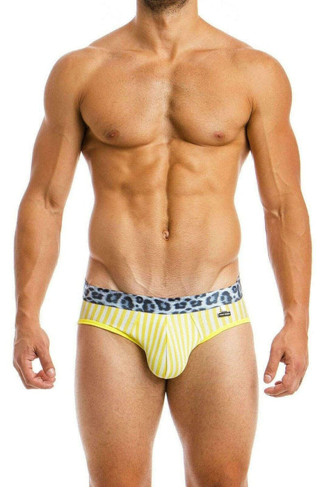 Modus Vivendi Boxer-Jock Combo Bottomless Viscose BackLess Yellow 06813 1 - SexyMenUnderwear.com