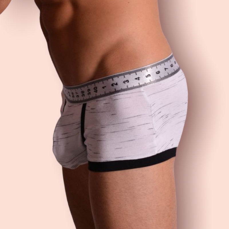 Modus Vivendi Boxer Measure 100% Cotton Jersey Black 07821 31 - SexyMenUnderwear.com