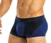 Modus Vivendi Boxer Wolf Mesh Velvet Luxury Blue 18821 83 - SexyMenUnderwear.com