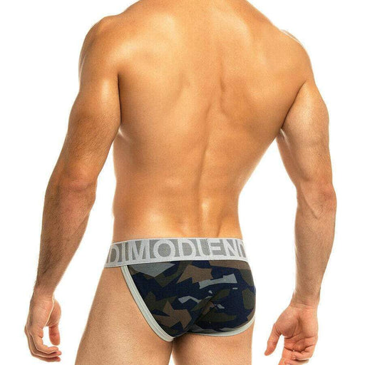 Modus Vivendi Brief Capsule Camo Tanga Briefs Combo BLUE 16917 20 - SexyMenUnderwear.com