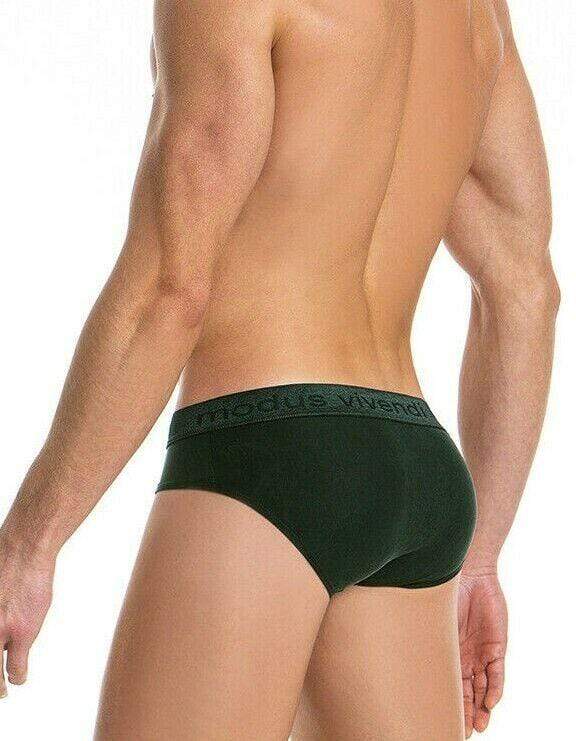 Modus Vivendi Brief Floss Luxurious Italian Cupro Green 14713 16 - SexyMenUnderwear.com