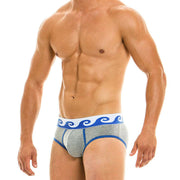 Modus Vivendi Brief Iconic Viscose Underwear Grey 10716 40 - SexyMenUnderwear.com
