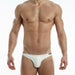 Modus Vivendi Brief Leather Look Fetish Slips White 20513 15 - SexyMenUnderwear.com
