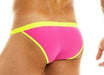 Modus Vivendi Brief Peace 2020 Tanga-Briefs Low Rise Sport Slip Fuschia 04014 28 - SexyMenUnderwear.com