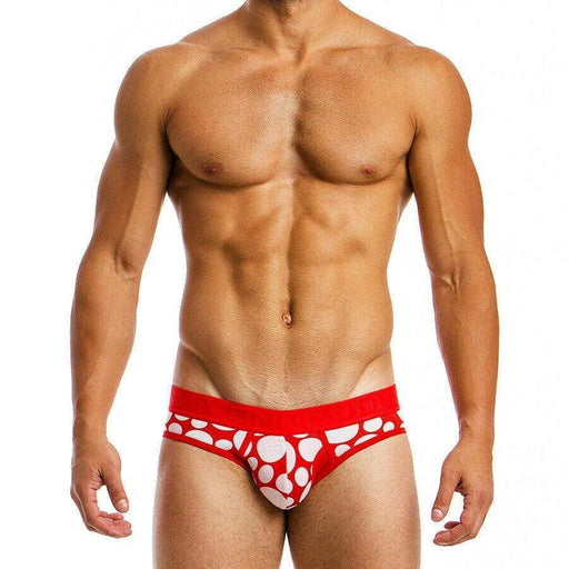 Modus Vivendi Brief Polka dot Slip Pour Homme Red 08812 18 - SexyMenUnderwear.com