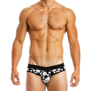 Modus Vivendi Brief Polkadot Slips Black 08812 18 - SexyMenUnderwear.com