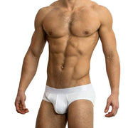 Modus Vivendi Brief Ribbed Flash Briefs White 09712 37 - SexyMenUnderwear.com