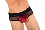 Modus Vivendi Brief Tiffany's Velvet Briefs Elegant Red Wine 12014 29 - SexyMenUnderwear.com