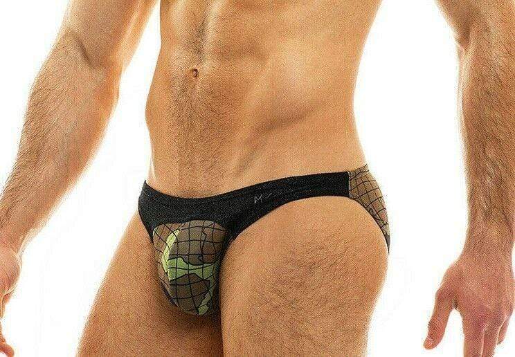 Modus Vivendi Brief Trapped Camo Low-Cut Briefs khaki 11013 3 - SexyMenUnderwear.com