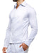Modus Vivendi Core Croise Shirt Lightweight Elasticated Cotton White FA2254 26 - SexyMenUnderwear.com