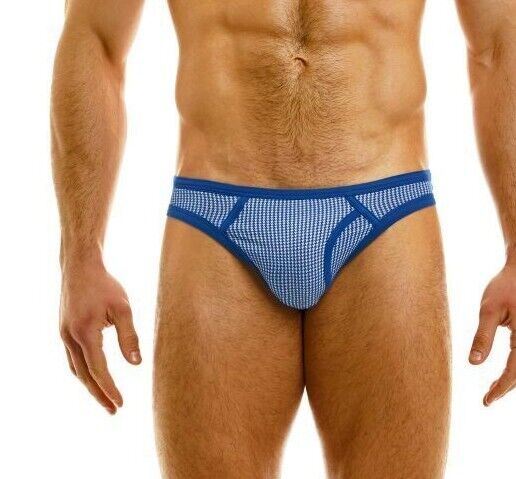 Modus Vivendi Country Low-Cut Brief Jacquard Knitted Briefs Blue 02212 - SexyMenUnderwear.com