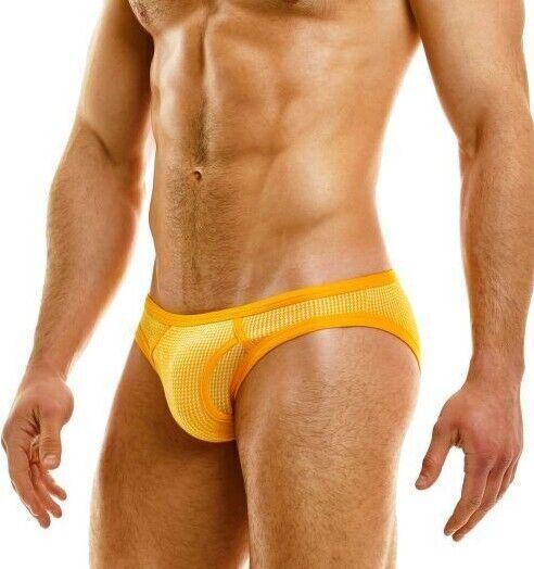 Modus Vivendi Country Low-Cut Briefs Jacquard Knitted Brief Yellow 02212 - SexyMenUnderwear.com