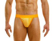Modus Vivendi Country Stretch Tanga-Brief Knitted Jacquard Yellow 02213 - SexyMenUnderwear.com
