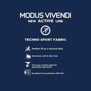 MODUS VIVENDI Cycling Boxer Long Techno Sport Silky Stretch Blue 21821 2 - SexyMenUnderwear.com