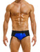 Modus Vivendi Dark Classic Swim-Brief Removable Chain Fast-Dry Cobalt GS2212 27 - SexyMenUnderwear.com