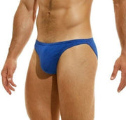 Modus Vivendi Exclusive Low-Cut Briefs Ecofriendly Upcycling Cotton Blue 22219 - SexyMenUnderwear.com