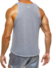 Modus Vivendi Host Tanktop Classic Cotton Comfort Fit Grey Tank 03231 42 - SexyMenUnderwear.com