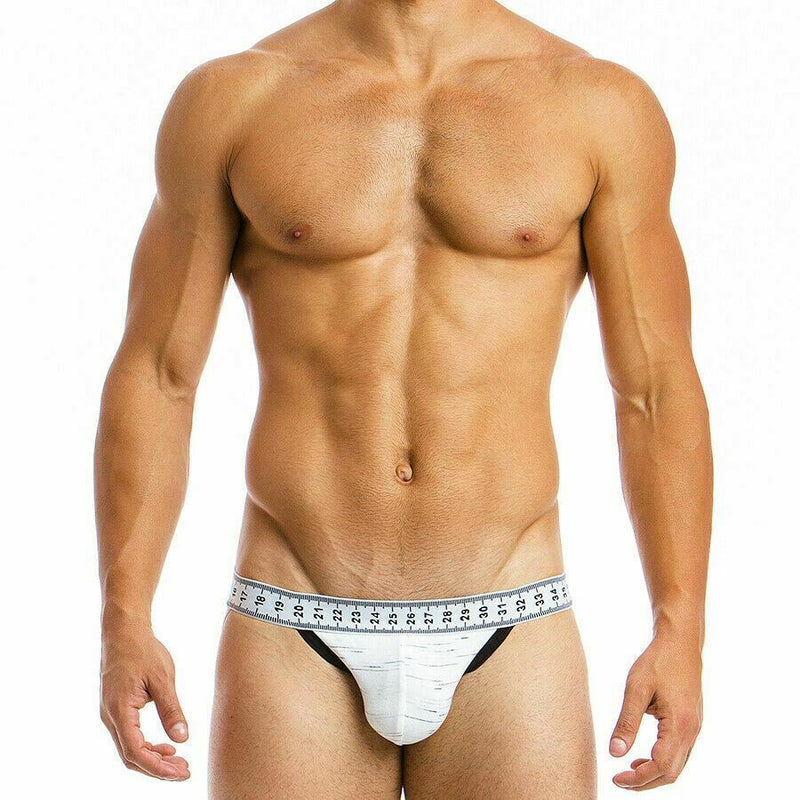 Modus Vivendi Jock Measure 100% Cotton Jockstrap Black 07811 31 - SexyMenUnderwear.com