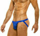 Modus Vivendi Jockstrap Fishnet Net Trap Jock Semi Transparent Blue 06111 49 - SexyMenUnderwear.com