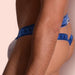 Modus Vivendi Jockstrap Measure Soft Double-Ply 100% Cotton Jersey Blue 07811 31 - SexyMenUnderwear.com