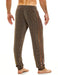 MODUS VIVENDI King Cheetah Pants Gray Jacquard Metallic Legging Rose Gold 13161 - SexyMenUnderwear.com