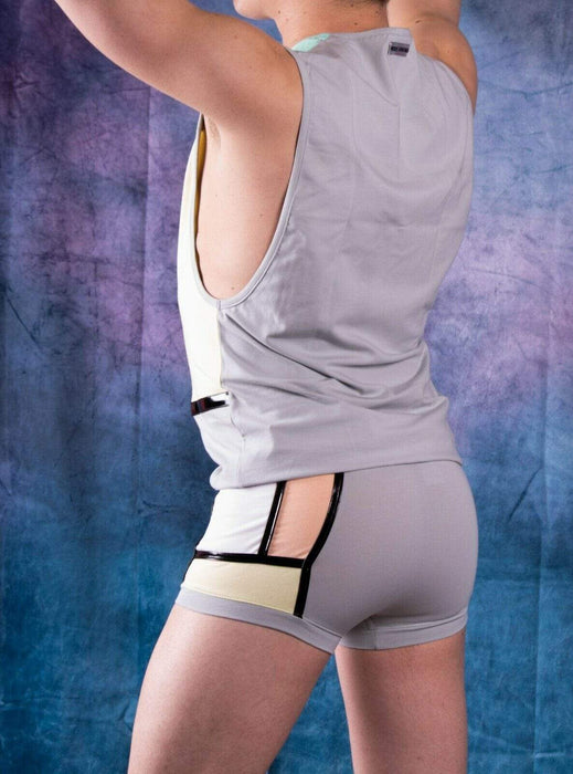 Modus Vivendi Kits Mens TankTop & Boxers Mondrian 17531-21 21 - SexyMenUnderwear.com