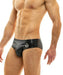 MODUS VIVENDI Leather-Look Brief Tight Fit Black 20515 15 - SexyMenUnderwear.com