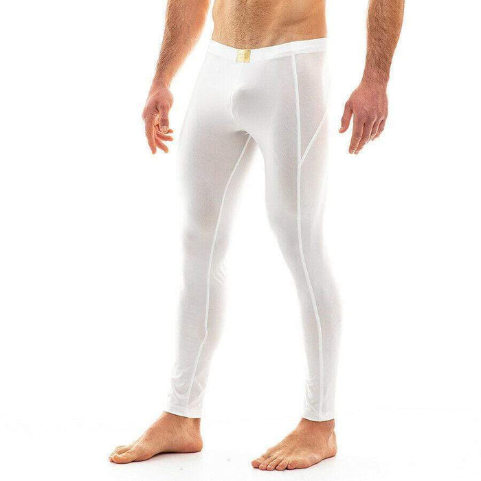 Modus Vivendi Legging Meggings ERMIS Athletic And Luxury Feel 03062 White 11 - SexyMenUnderwear.com