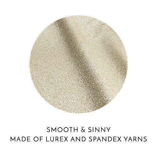 Modus Vivendi Long Sleeves Shirt GLAM SPARKLE Lurex Yarms Gold-Blue 10051 35 - SexyMenUnderwear.com