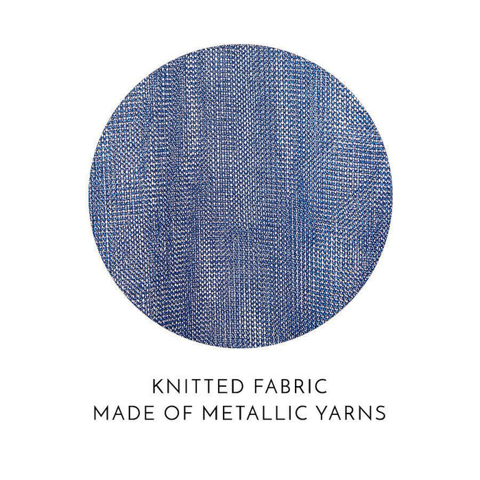 Modus Vivendi Low-Cut Brief Armor Mesh Knitted Metallic Yarns Blue 01013 63 - SexyMenUnderwear.com