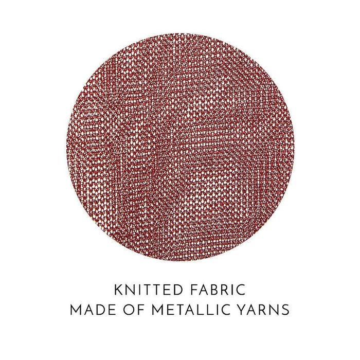 Modus Vivendi Low-Cut Brief Armor Mesh Knitted Metallic Yarns Red 01013 53 - SexyMenUnderwear.com