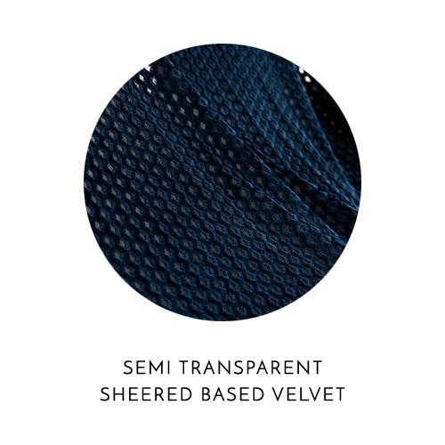 Modus Vivendi Low-Cut Brief Tiffany's Velvet Mesh Briefs Blue 12012 29 - SexyMenUnderwear.com