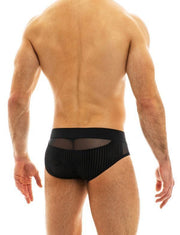 Modus Vivendi Low-Rise Briefs Tiffany's Velvet Elegant Black Brief 12014 29 - SexyMenUnderwear.com